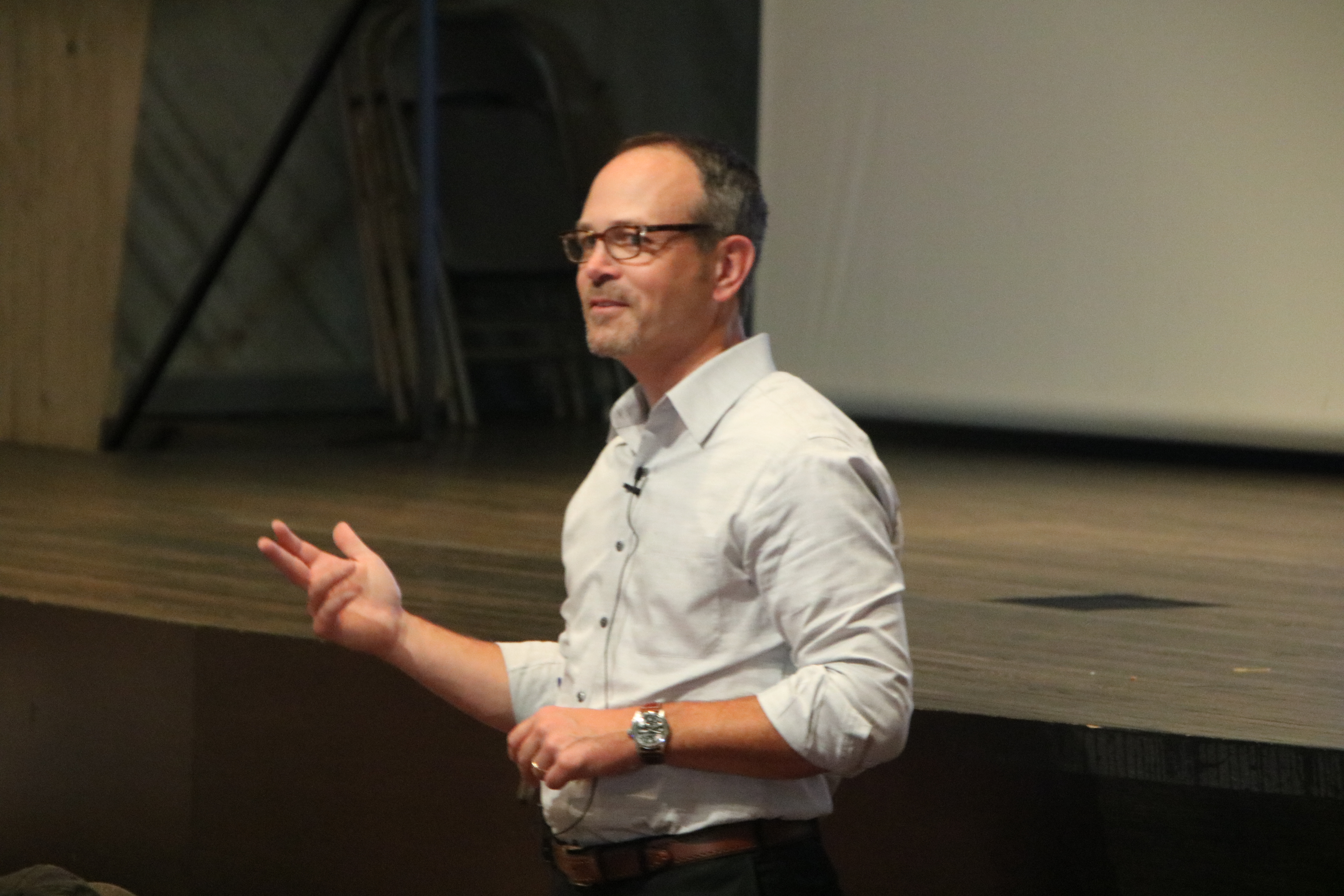 Rob Goggins speaking