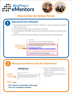 How to Use the Online Portal - Student splash image of portal document
