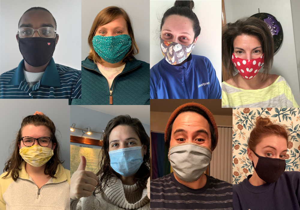BestPrep staff wearing masks
