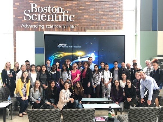 boston scientific volunteer group photo